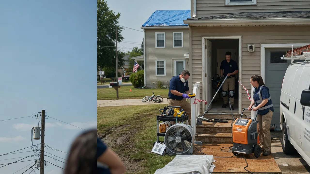Water Damage Repair in Treece, KS near me